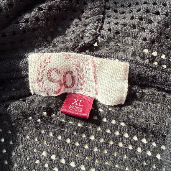 SO mesh lightweight hoodie size XL - Picture 3 of 7